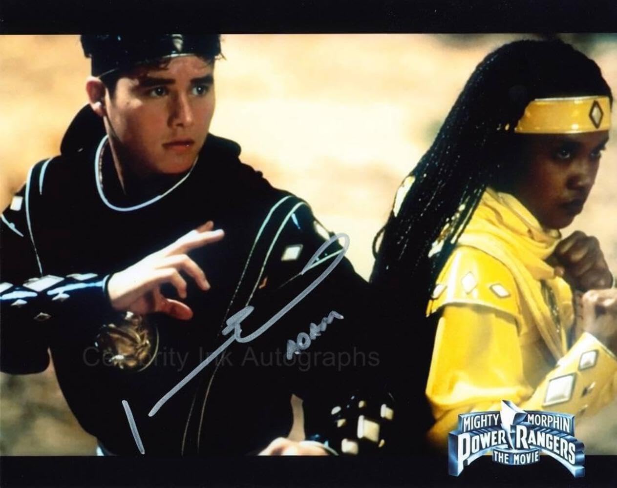 JOHNNY YONG BOSCH as The Black Ranger Mighty Morphin Power