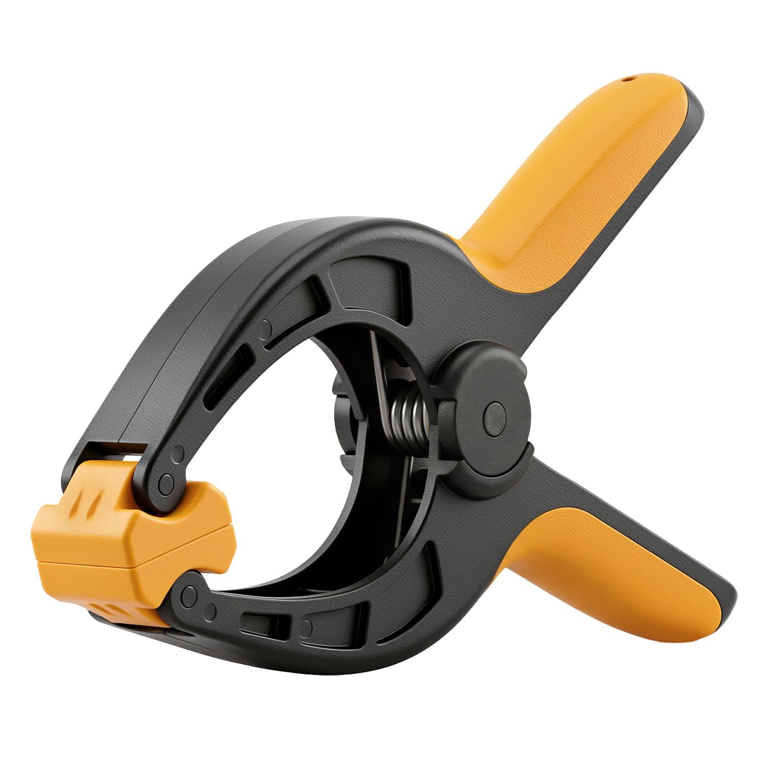 QWORK®® Lot de 8 Grandes Pince a Ressort 17CM, Envergure 70 mm, Force de Serrage 13 kg - Serre-Joints en Nylon Incassable