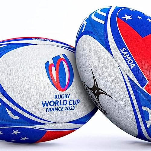 GILBERT RUGBY WORLD CUP SAMOA FLAG BALL 2023