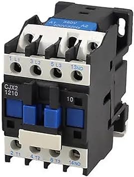 CJX2-1210 690 V واجهة المستخدم 12 A 3 القطب 1 NO 380 V/400 V 50 هرتز لفائف AC المقاولين