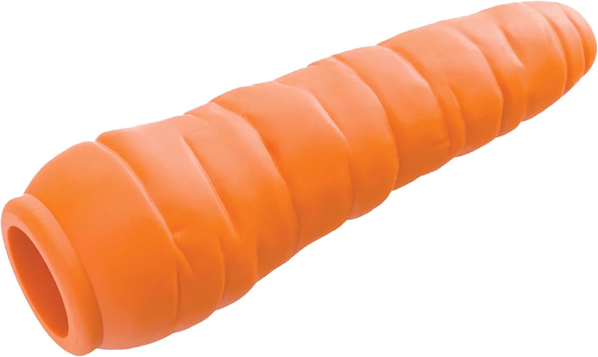 por Planet Dog Foodies Carrot Treat-Dispensing Dog Chew Toy, naranja
