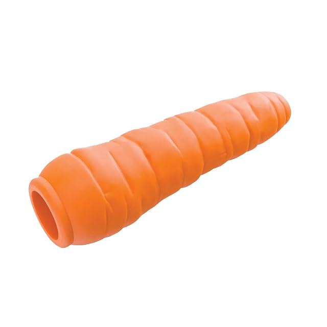 Planet Dog Orbee-Tuff - Juguete con dispensador de recompensas para perros - Zanahoria