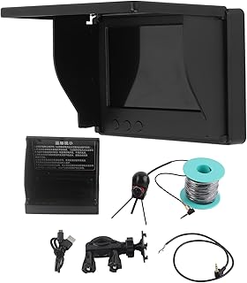 Angelkamera Video-DVR- Fischfinder, 4,3-Zoll-LCD-, 190 ° Drehbare Ansicht, IP67 wasserdichte Unterwasser-Angelkamera, Unterwasser-Angelkamera-Kit für das