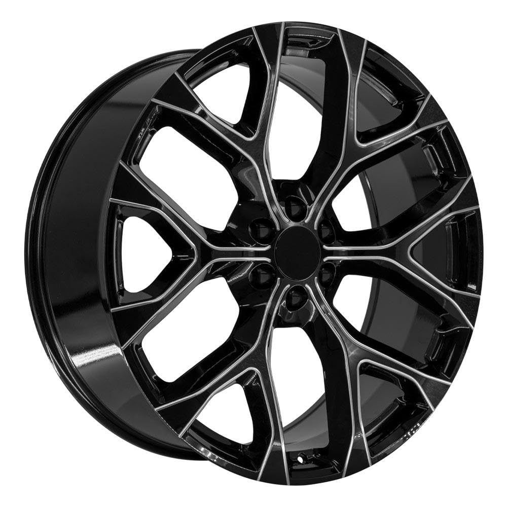 OE Wheels CV98B 26x10 Set Black - Product View