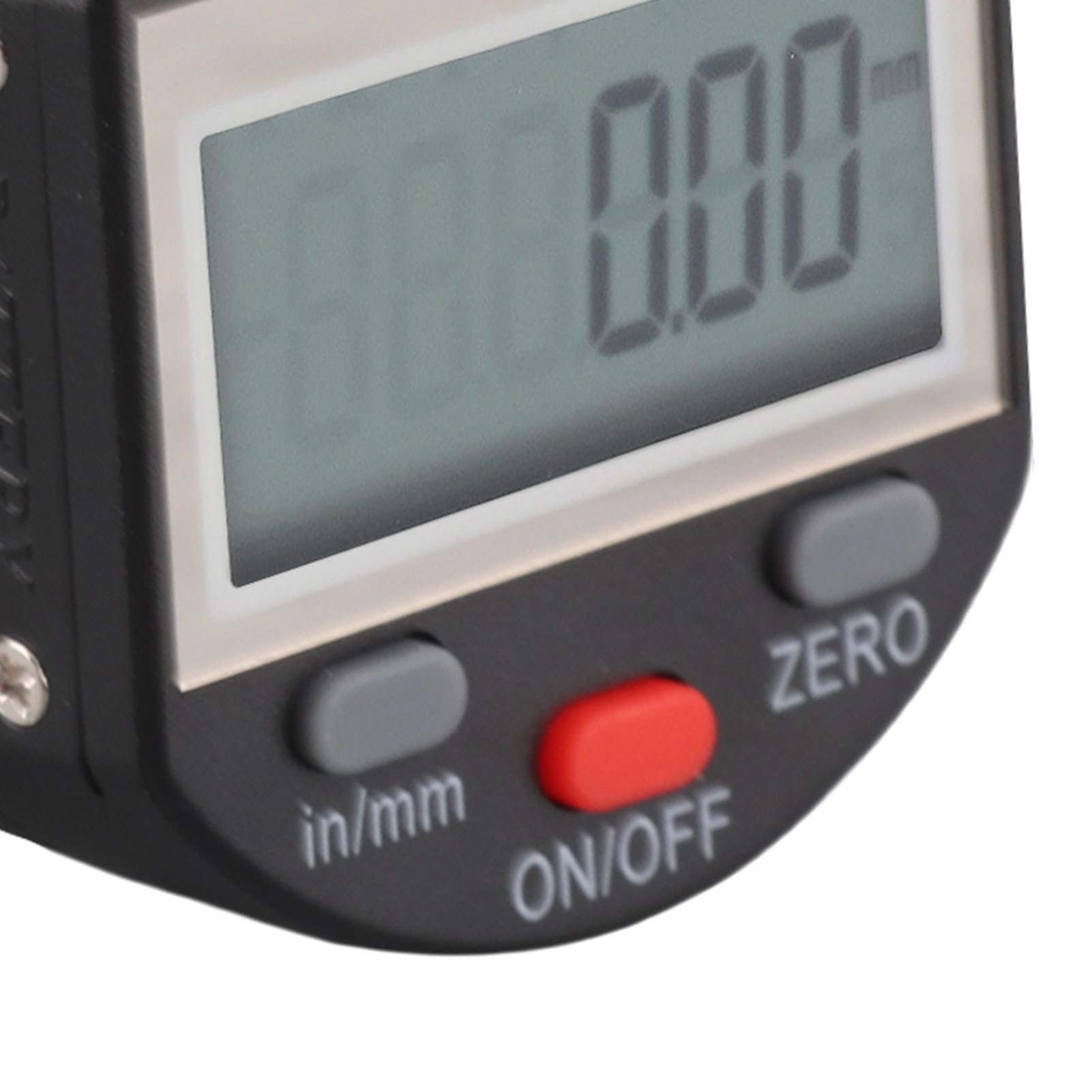 Cyfrowy Czujnik Zegarowy, materiał ABS, Elektroniczny Czujnik Zegarowy Typu Pionowego, Zakres 0-10 Mm do Kontroli Szyb Samochodowych