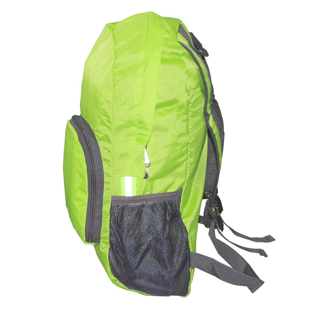 Ispeed 30L Foldable Lightweight Waterproof Travel Backpack Daypack Bag Sports&hiking (Green, 1 Pack)