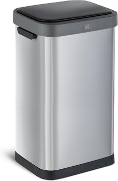 Home Zone Living 13 Gallon Motion Sensor Trash Can with Automatic Lid