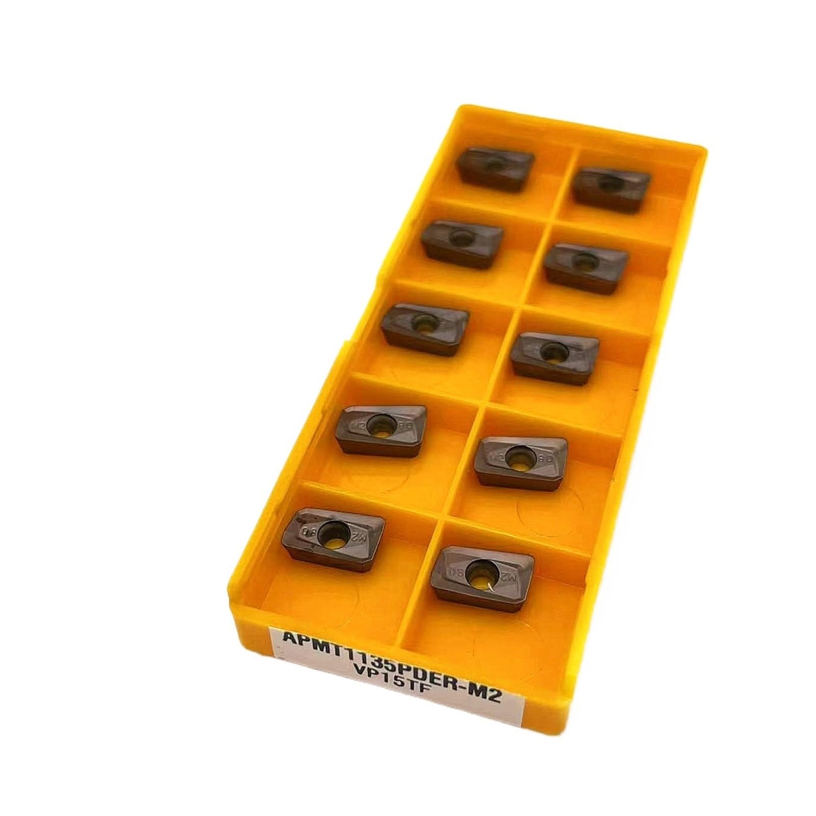 Insert APMT1135 M2 VP15TF carbure et tige BAP300R haute résistance
