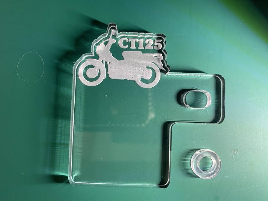 確認商品 Amazon | 自賠責プレート HUNTER CUB CT125 ハンターカブ (5mm厚