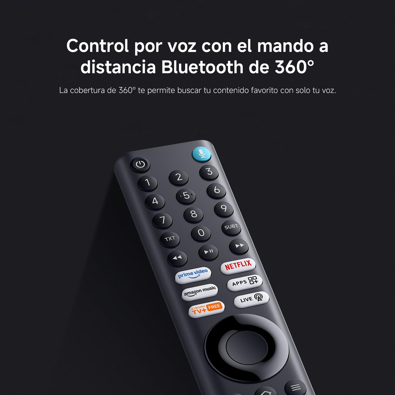XIAOMI TV F Pro 75, 75 Pulgadas (190 cm), 4K UHD QLED, Smart TV, Fire OS8, Control por Voz Alexa, HDR10+, Modo Game Boost 120Hz, MEMC, Compatible con Apple AirPlay