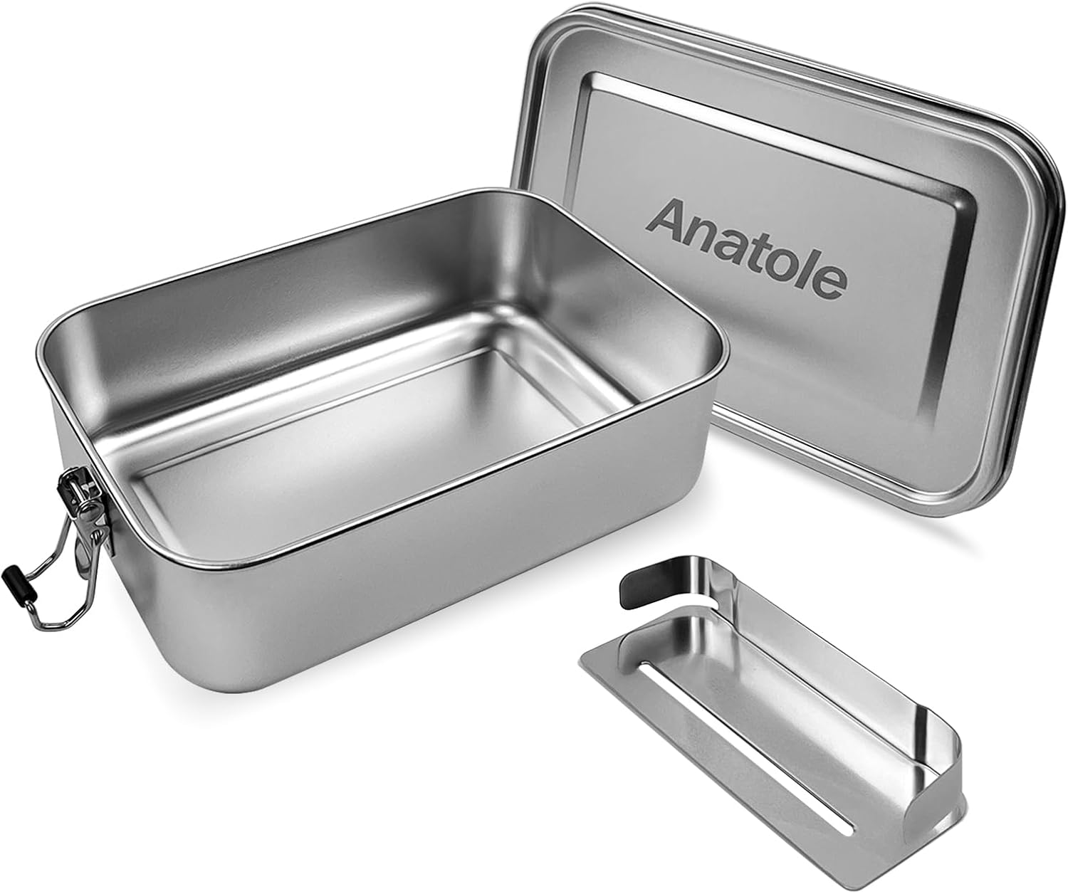 Anatole 304 Stainless Steel Bento Box Set 47oz1400ml + 29oz