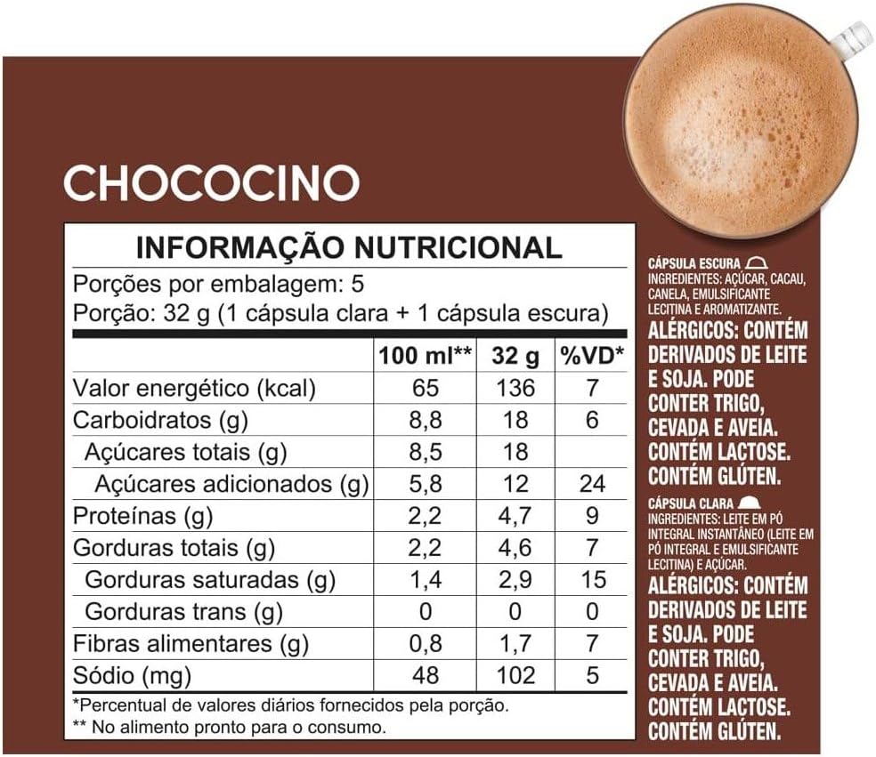 Dolce Gusto Ndg Chococino 10Caps 160G