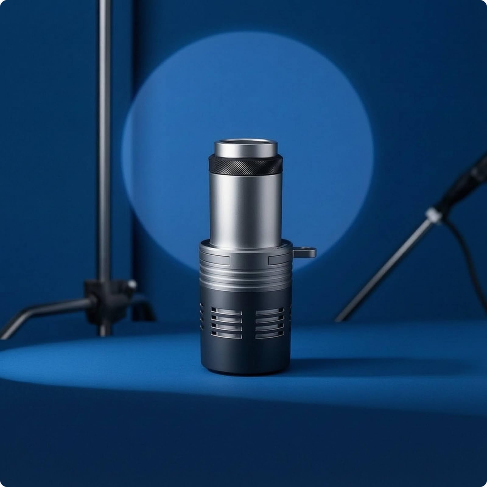 Optique Projection avec Gobos Métallique Snoot avec Gobos Compatible Accessoire Photo pour Portrait, Style to 3