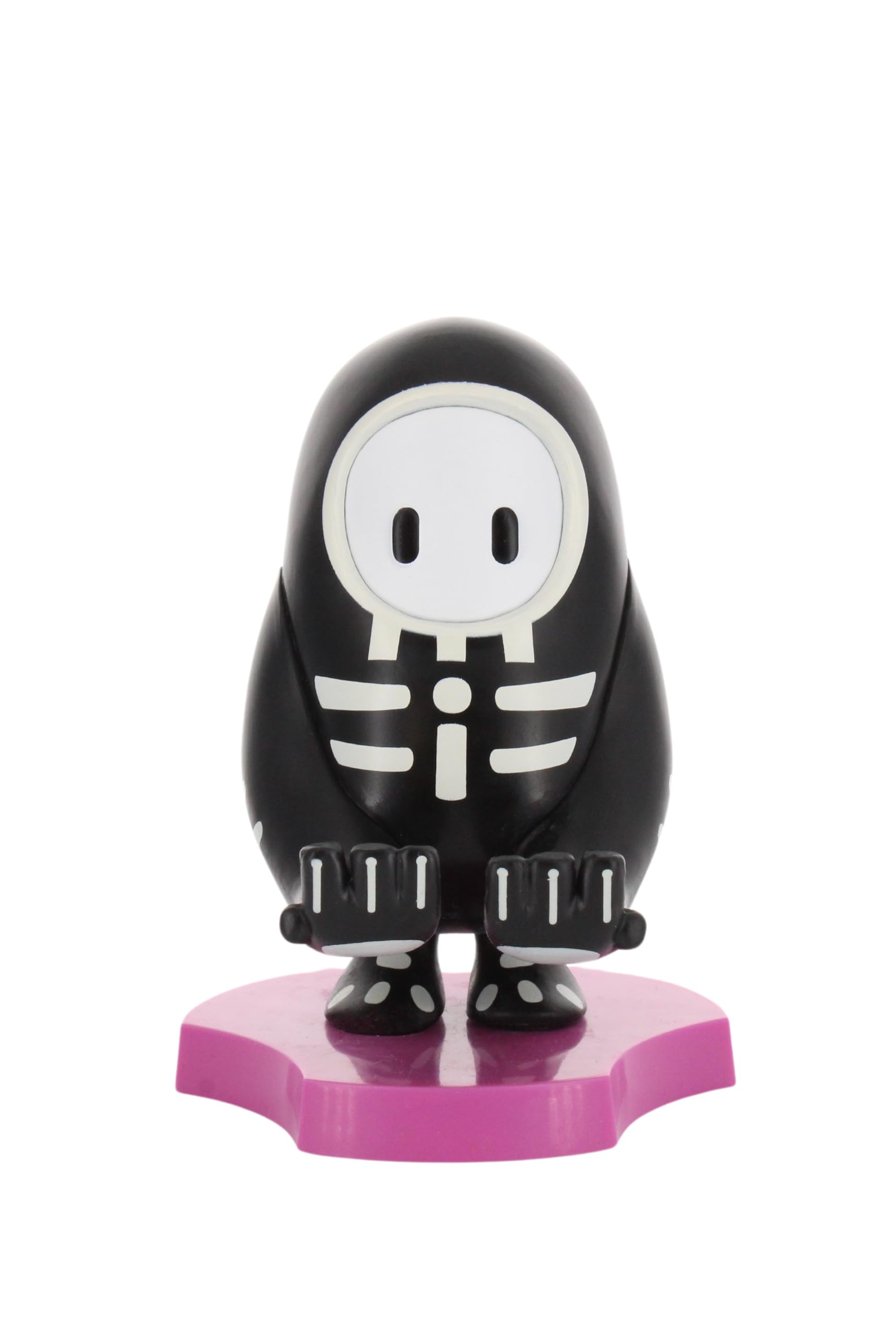 Cableguys Minis Fall Guys Skelly Phone Stand & Earbuds Holder - Novelty Phone Stand for Desk and Bedside, In Ear Headphone Holder for Smartphone & Small Devices, Desk Decor and Accessories