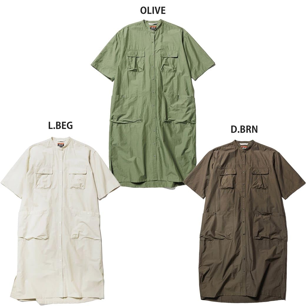 Amazon.co.jp: [ナンガ] C/N RIPSTOP CAMP SHIRT DRESS (WOMEN'S