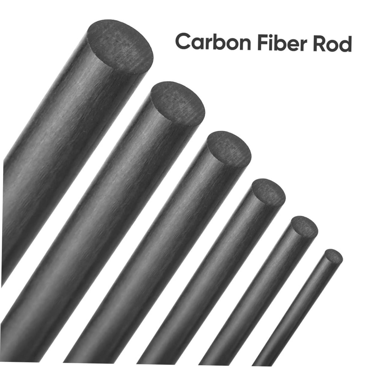 12Pièces Kit de Réparation Fibre de Réparation de Pointe de Canne Inserts Solides Design à Deux Sections pour Eau Douce