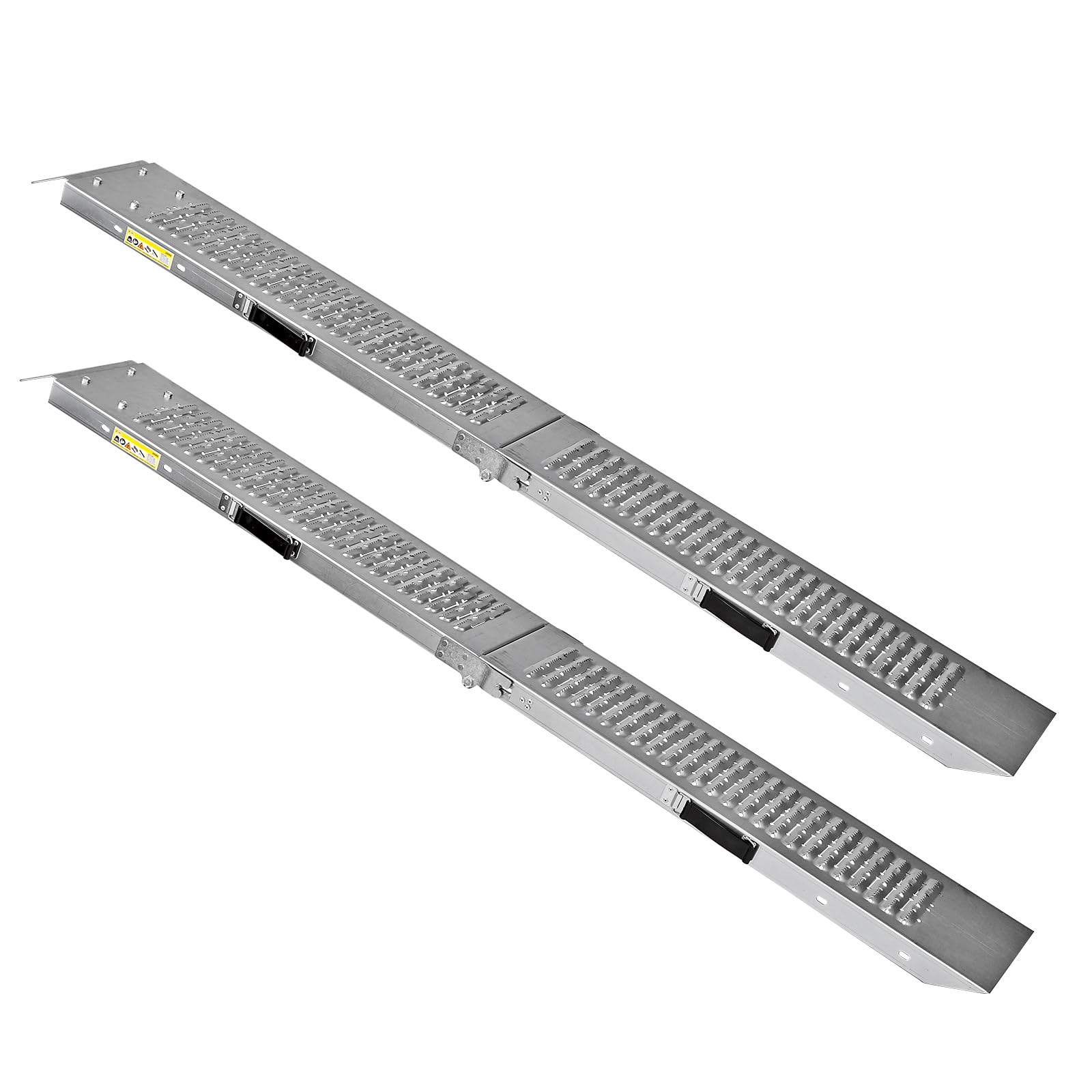 1 Paar Auffahrrampe Rampe Laderampe Auffahrschiene klappbar180 cm/belastbar bis 400 kg für Transporter Anhänger etc.