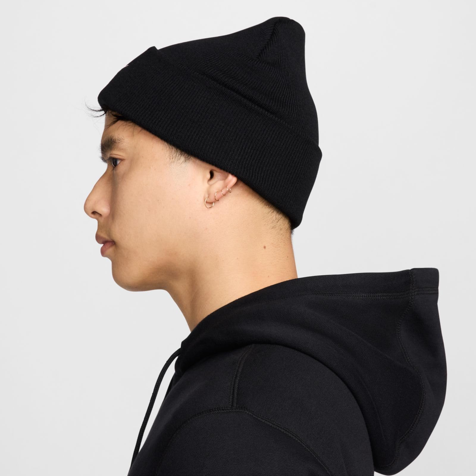 Nike - Nike Peak Swoosh-Beanie, Berretto Swoosh Uomo