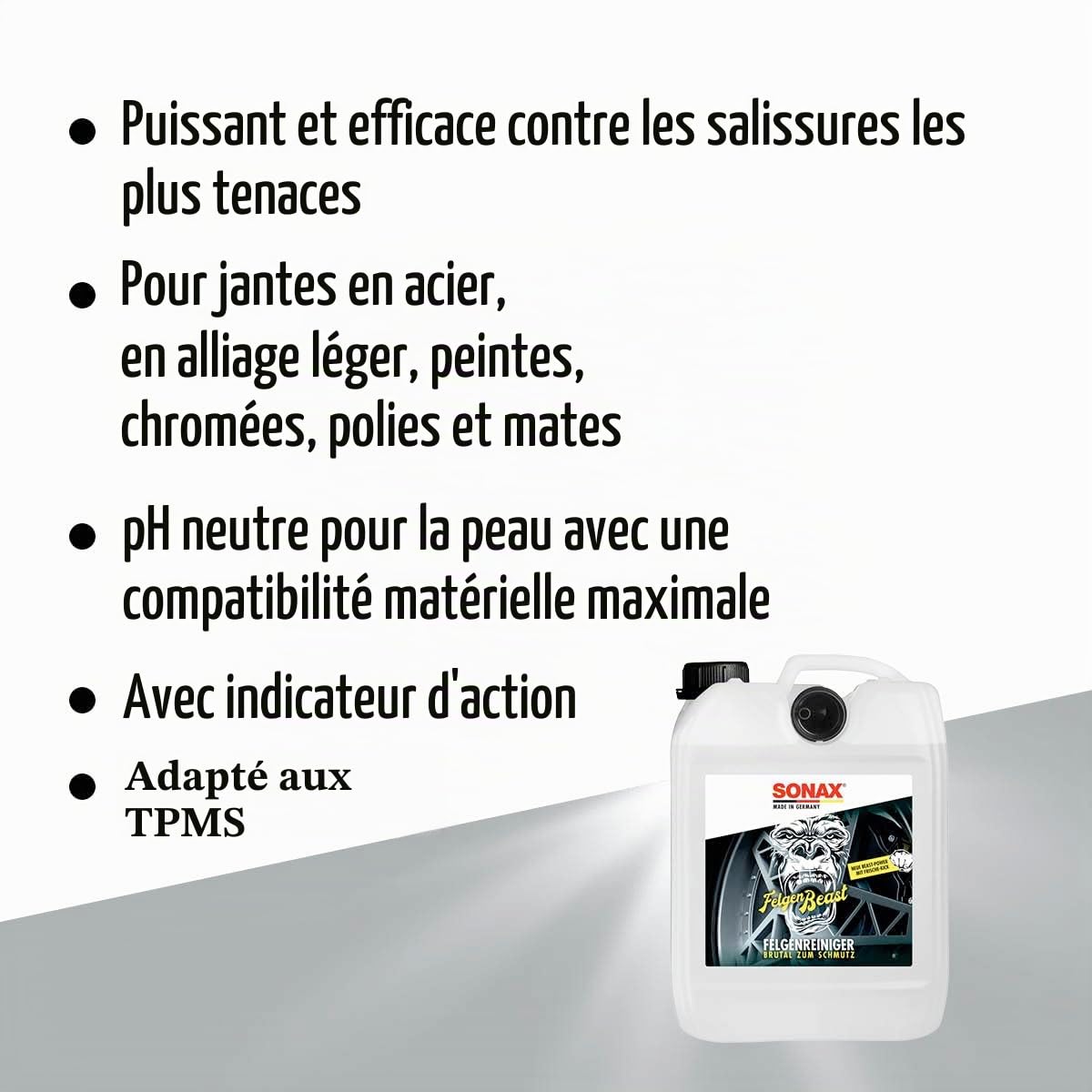 Sonax 04335000 - Nettoyant pour jantes