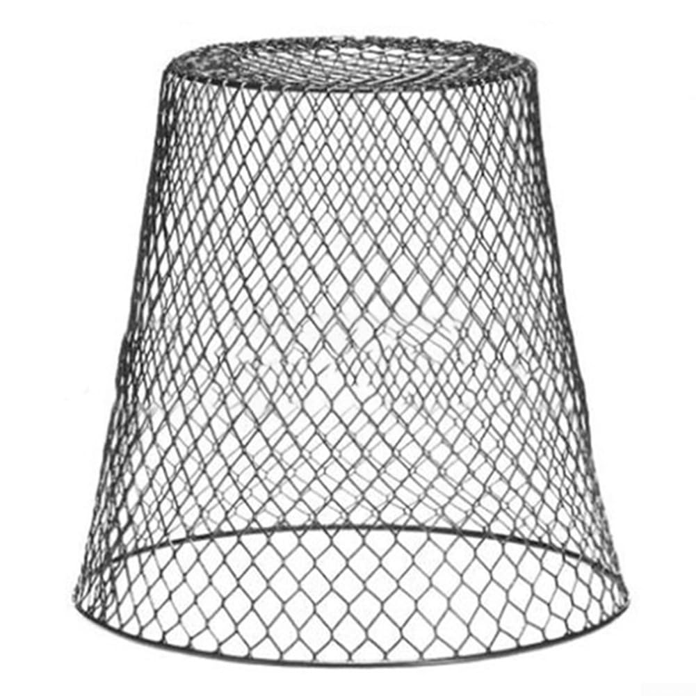 10 Pcs Wire Cloche Plant Covers Garden Netting Metal, for A Range Of Vegetables and Plant, and Suitable for Both Novice and Experienced Gardeners(White)