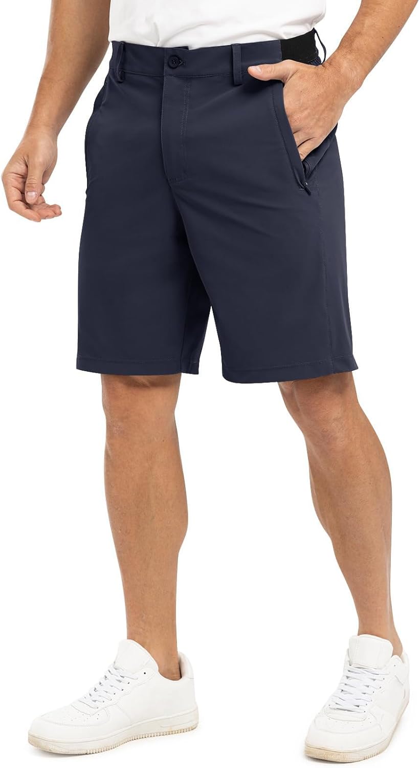 Cloudstyle Men's Golf Shorts Casual Lightweight Hiking Athletic with Pockets