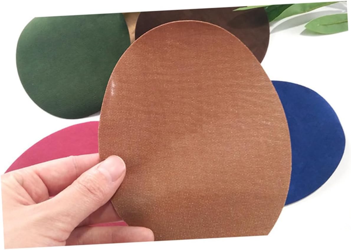 Lurrose 72pcs Elbow Patches for Jackets Sweaters Backpacks Washable Sewing Repair Patches for Crafting Projects Thermoadhesive for Easy Application