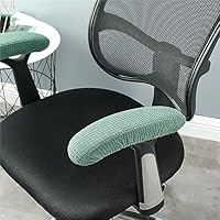 Copribraccioli Per Sedie Da Ufficio - Set Di 4, In Poliestere Morbido - Rimovibili E Lavabili