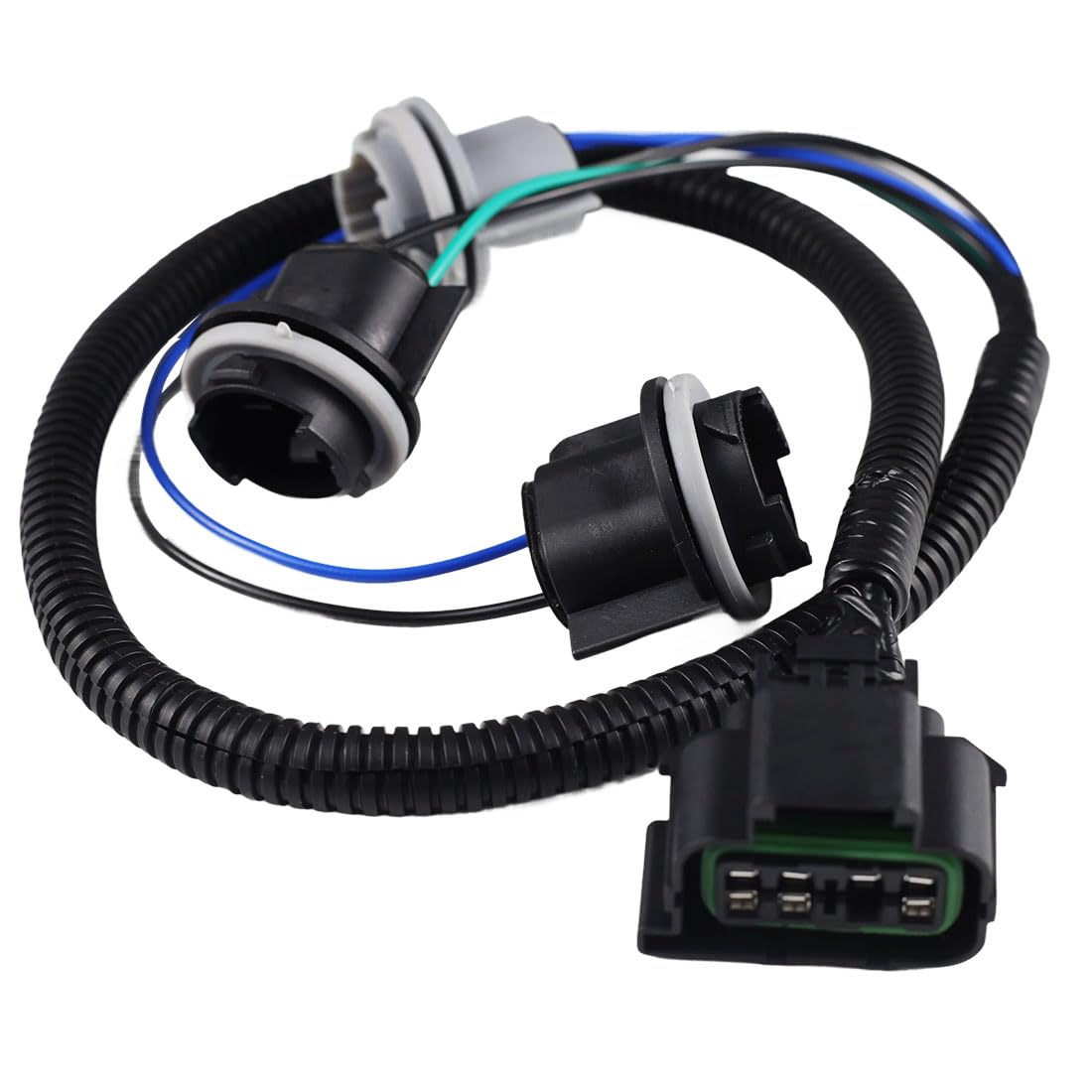 Rear Right Tail Light Wiring Harness Compatible with Chevy Silverado Suburban, Compatible with GMC Sierra 1500 2500 3500 1999-2005, 88986855, 16526108