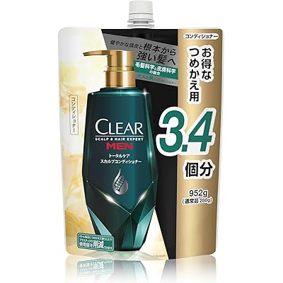 CLEAR(クリア) フォーメン トータルケア スカルプトリートメント 大容量 詰替 952g 頭皮ケア 保湿 メンズ用 【Amazon.co.jp限定】