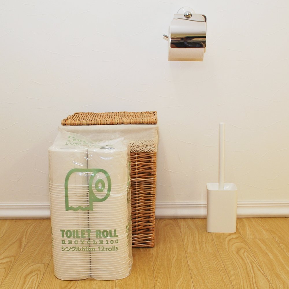 たまや様 オーダーバスケット、トイレットペーパー入れ完成品
