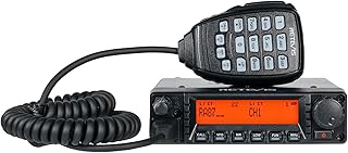 Retevis RA87 GMRS Mobile Radio, 40W Mobile GMRS Repeater, GMRS Transceiver 8 Repeater Channels Base Station, Mobile GMRS Two Way Radio for Off-Road(Black 1Pack)