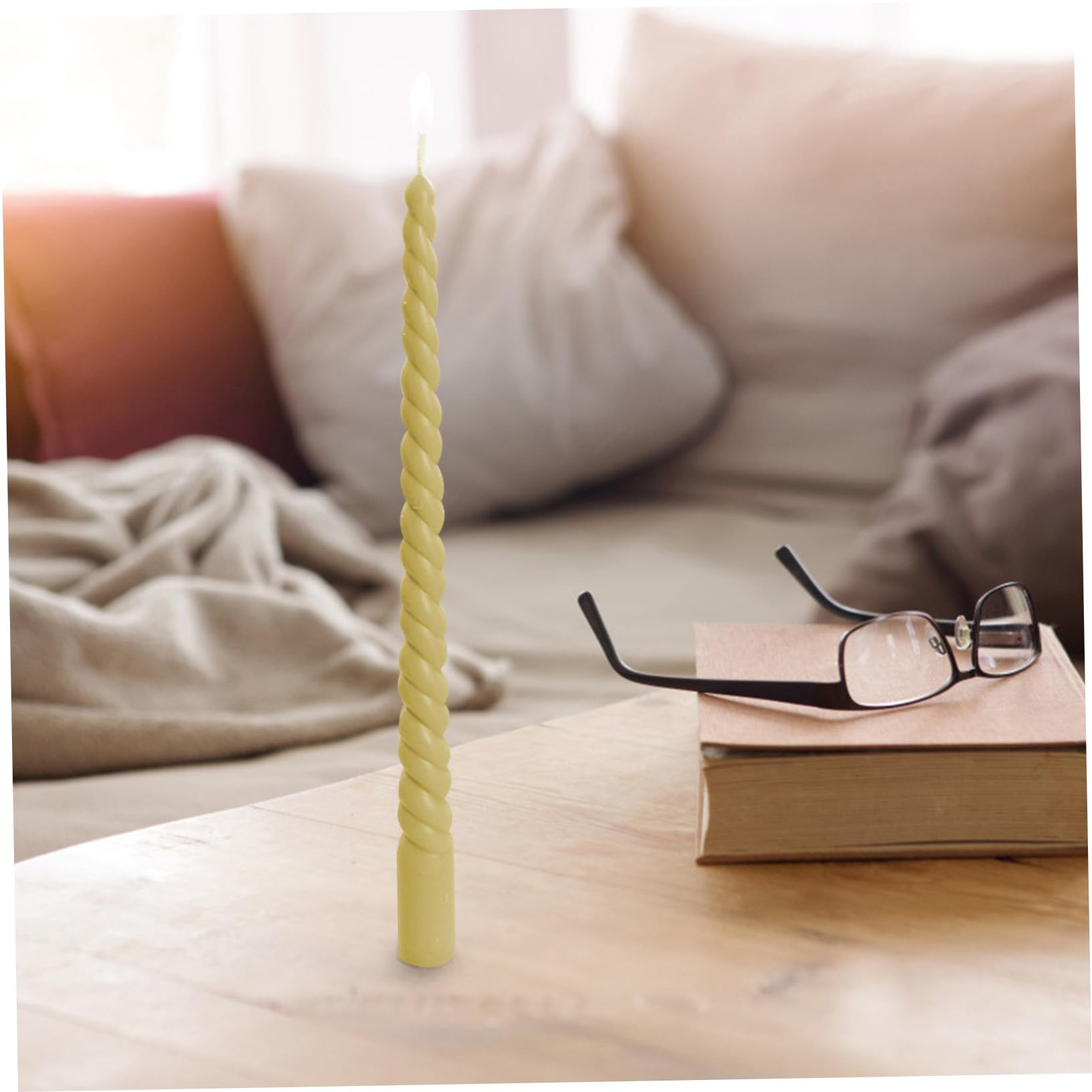 Uonlytech Molde Acrílico Para Velas Diy Moldes Decorativos De Diseño Único Para Aromaterapia Resistente y Duradero Para Manualidades Casa