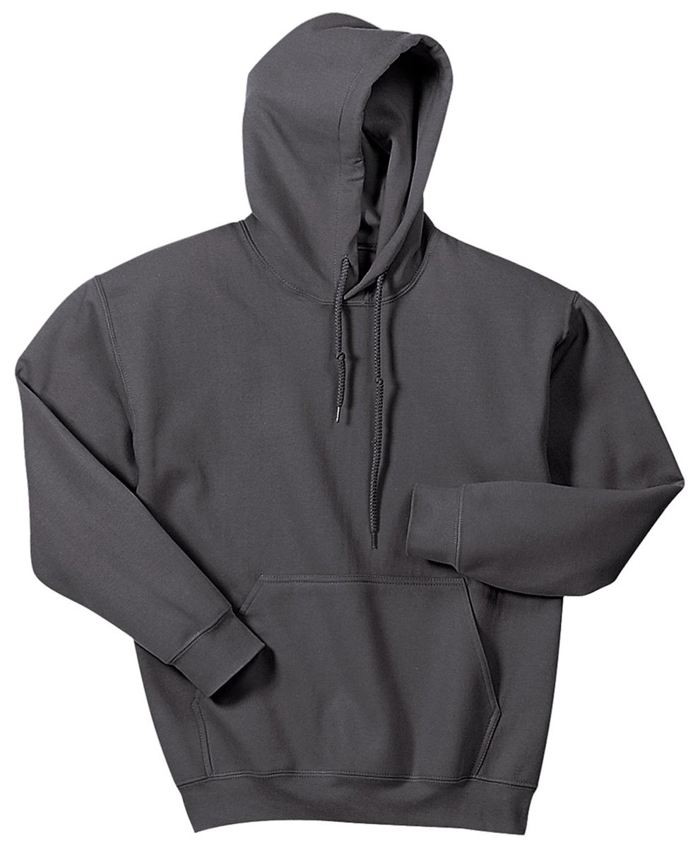 GILDAN Heavy Blend Adult Unisex Hooded Sweatshirt/Hoodie (M) (Charcoal)
