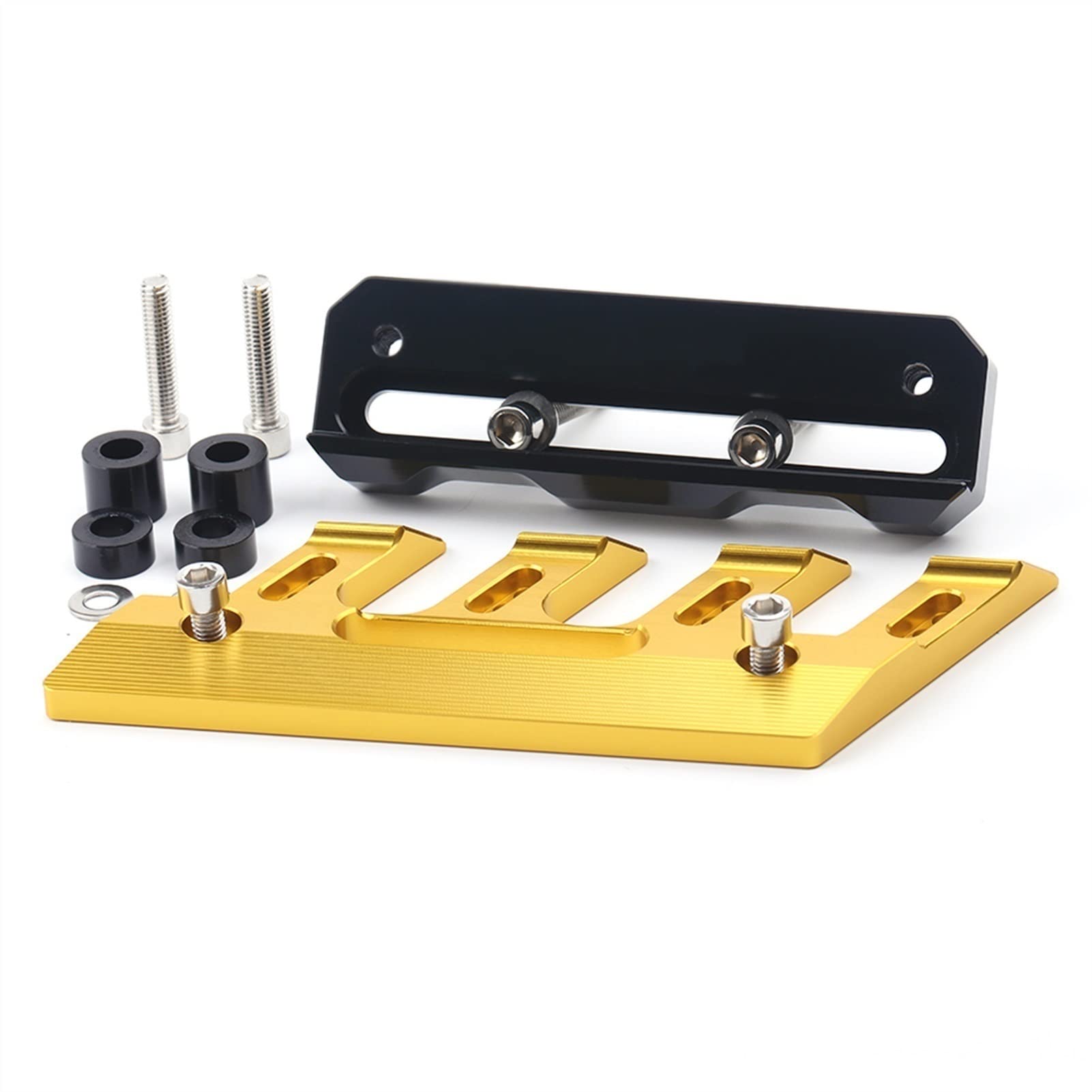 Für Honda Forza 300 125 250 350 Motorrad Kotflügel Vordergabelschutz Schutzblock Kotflügelschieber Zubehör Seitenschutz CNC Aluminium Motorradzubehör (Farbe : Gold)