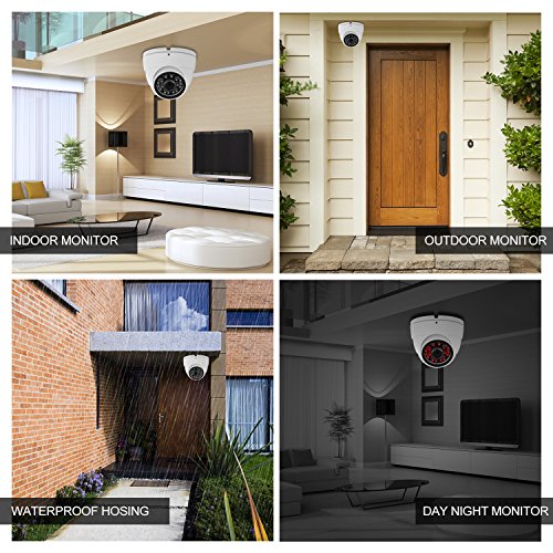 Cumcitin HSK01 Analog Cctv Camera Hd 1080P 4-In-1 (Tvi/Ahd/Cvi/960H Analog) Security Dome Camera Outdoor Metal Housing thumb #5