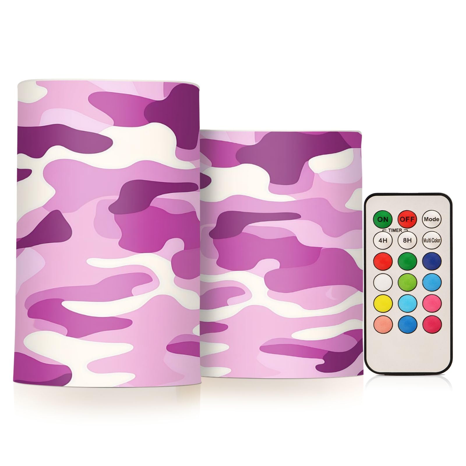 Bougies camouflage à piles avec télécommande : éclairage LED sécurisé pour mariage - 7