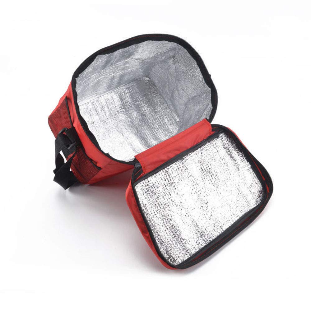 Small Lunch Bag for Men Women Thermal Insulated Lunch Box Reusable Cooler Bag with Adjustable Shoulder Strap
