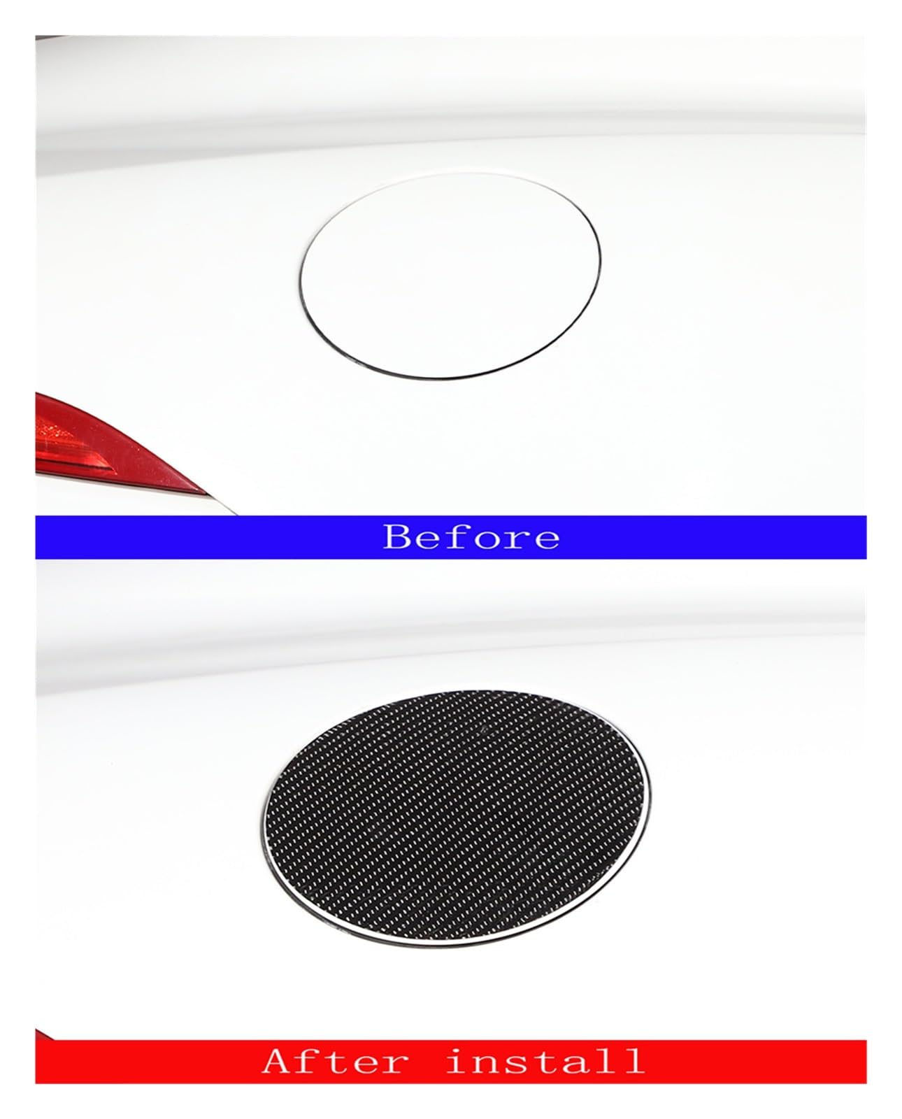 Tapón del tanque de combustible Cubierta De Puerta De Tanque De Combustible Y Aceite, Tapas Protectoras De Puerta De Tanque De Gas, Accesorios De Coche Para - F Tipo 2013-2022