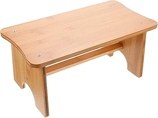 Footstool Stepping Stool Foot Stool Chairs for Kids Childs Chair Under Desk Footrest Step 2 Water Table Foot Rest Foot Support Tool Non-slip Step Stool Potty Chair Wooden Stool