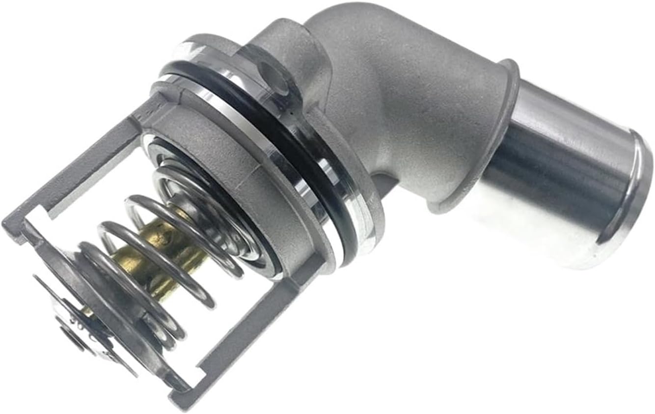 OEM: 6712030275 67120-30275 Water Outlet Coolant Thermostat Compatible Actyon Korendo Rexton W G4 Rodius 2.2L 2015-19