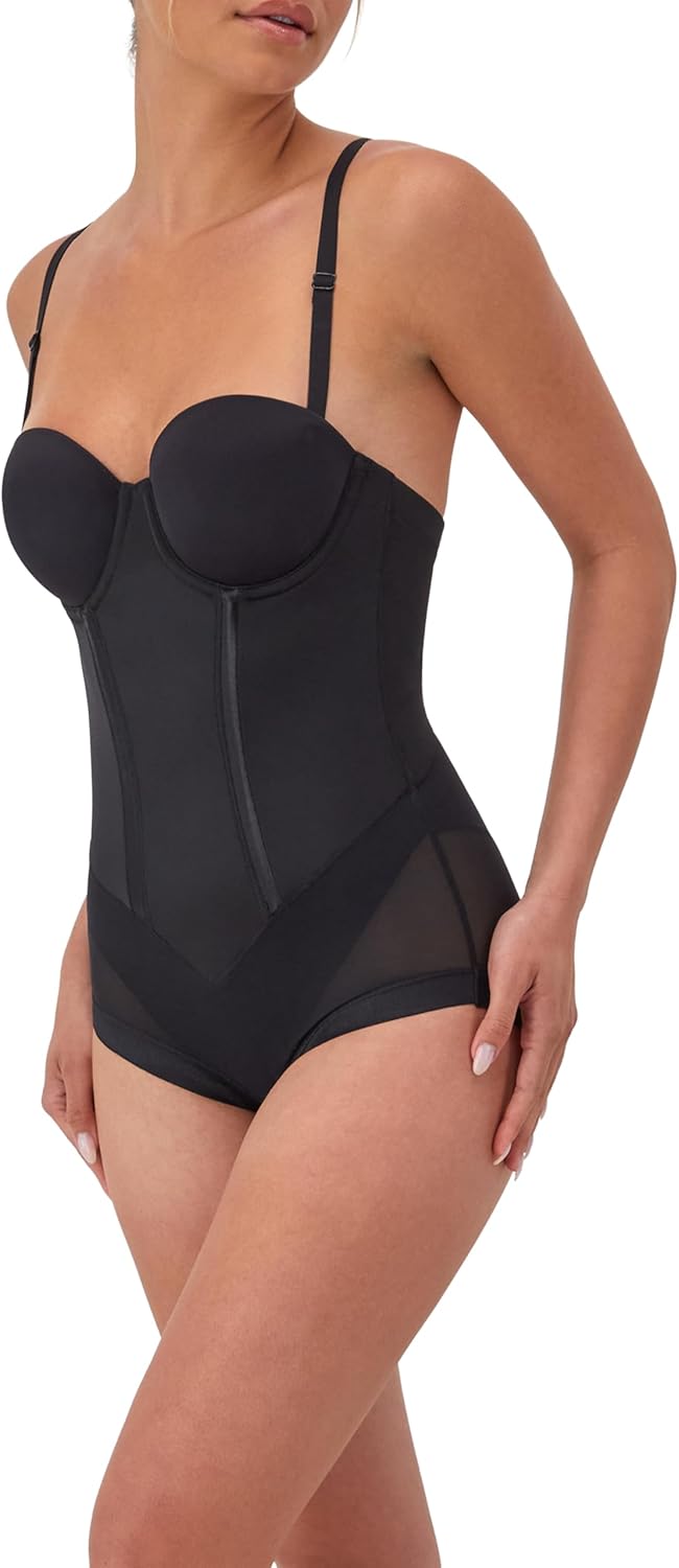 Maidenform Women's Ultra Firm Control Body Shaper with Convertible Built-In Underwire Bra - Image 4