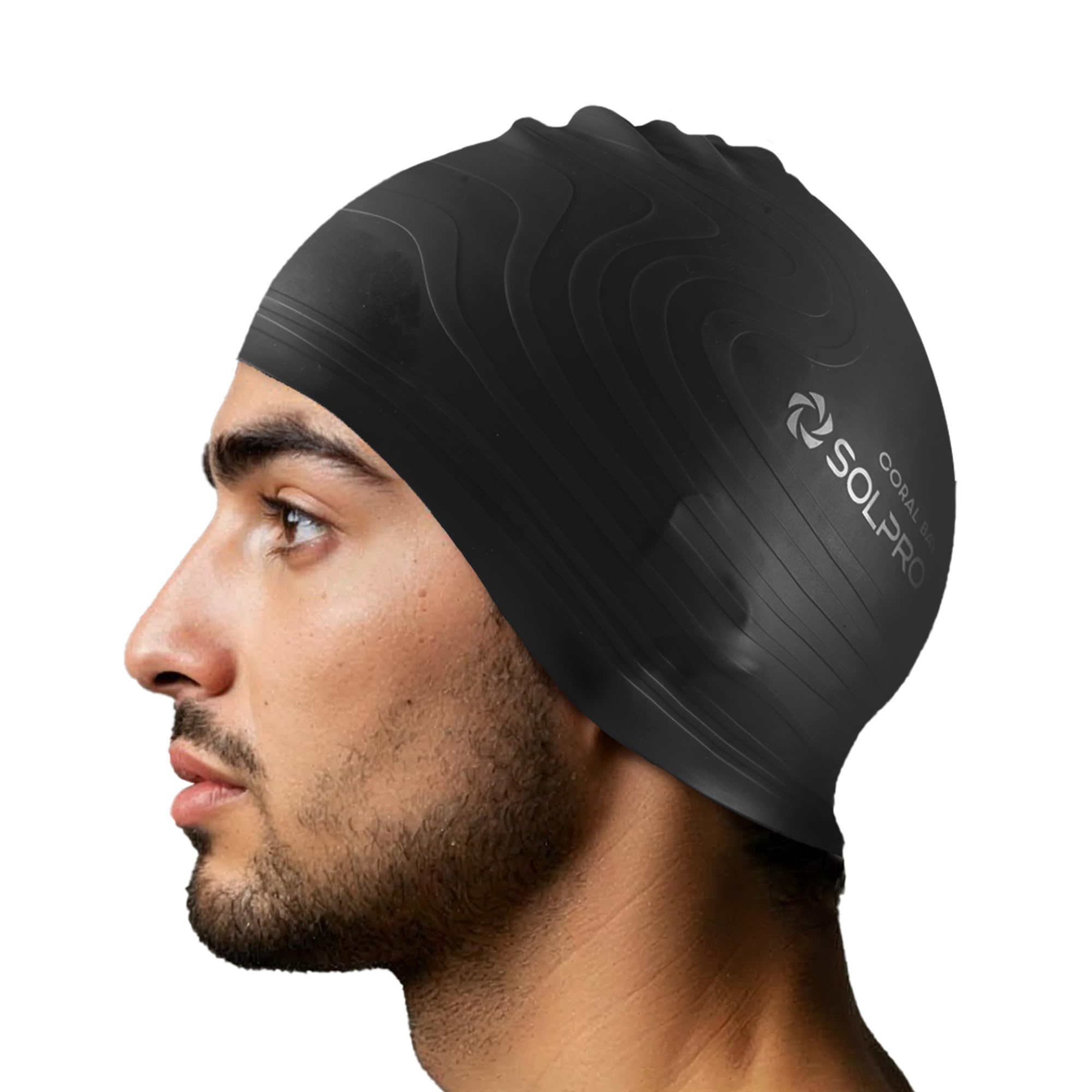 Solpro Coral Bay Unisex Swimming Cap|for Men,Women,Boys,Girls,Athletes,Swimmers|for Training,Competition in Swimming Pool,Water Sport,Beach,Water Park & Activties|One Size Fits All-image-5