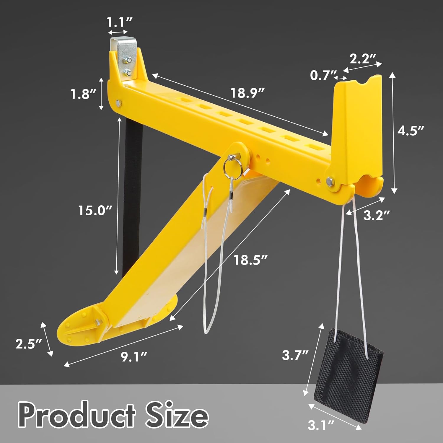 Kodilin Mighty Bracket Mini Split Support Tool Mini Split Wall Mounting Bracket, Ductless Air Conditioner Support for Indoor, Easy to Use by Single Person