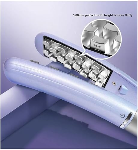 Miniatura 3 de Férula de pelo de maíz permanente,Plancha de pelo de cerámica voluminizadora,Rizador corrugado esponjoso para cabello fino o peinado