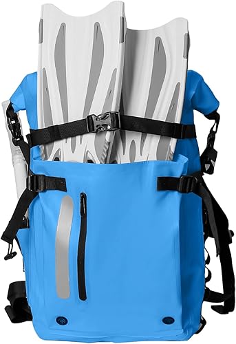 Miniatura 7 de Mochila flotante impermeable de 30 L, bolsillo para equipo, bolsas secas flotantes marinas para trazado de kayak, playa, pesca, senderismo,