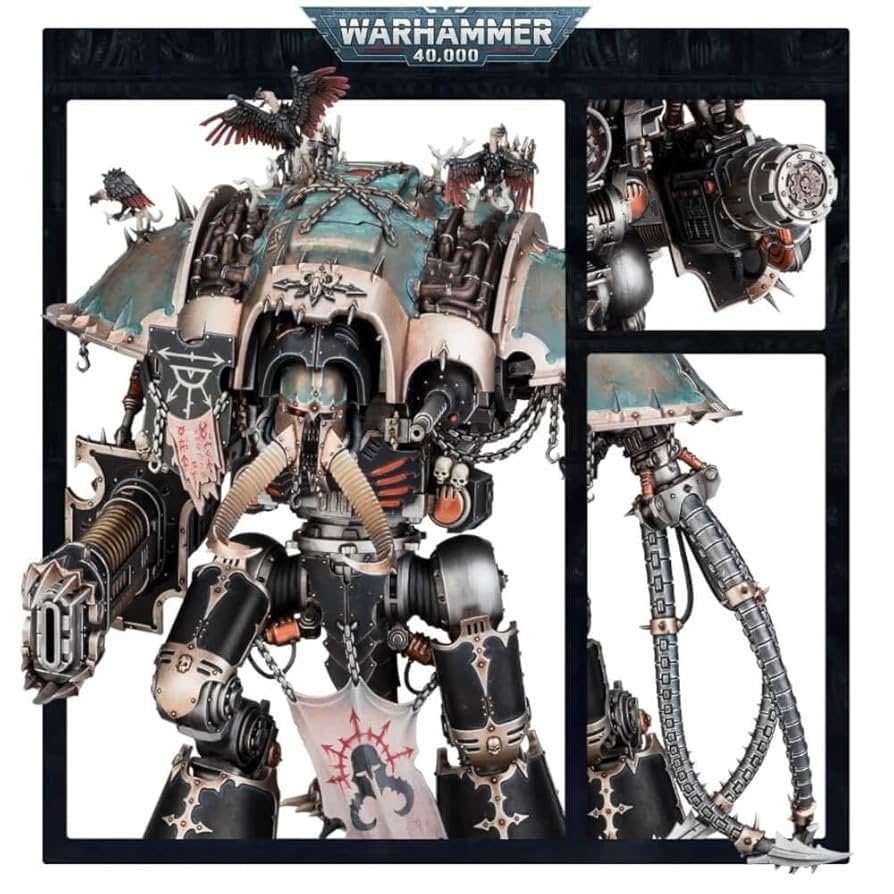 ★塗装済み美品★ ウォーハンマーWarhammer Chaos Knight Amazon | 【ウォーハンマー 40000】CHAOS KNIGHTS:KNIGHT