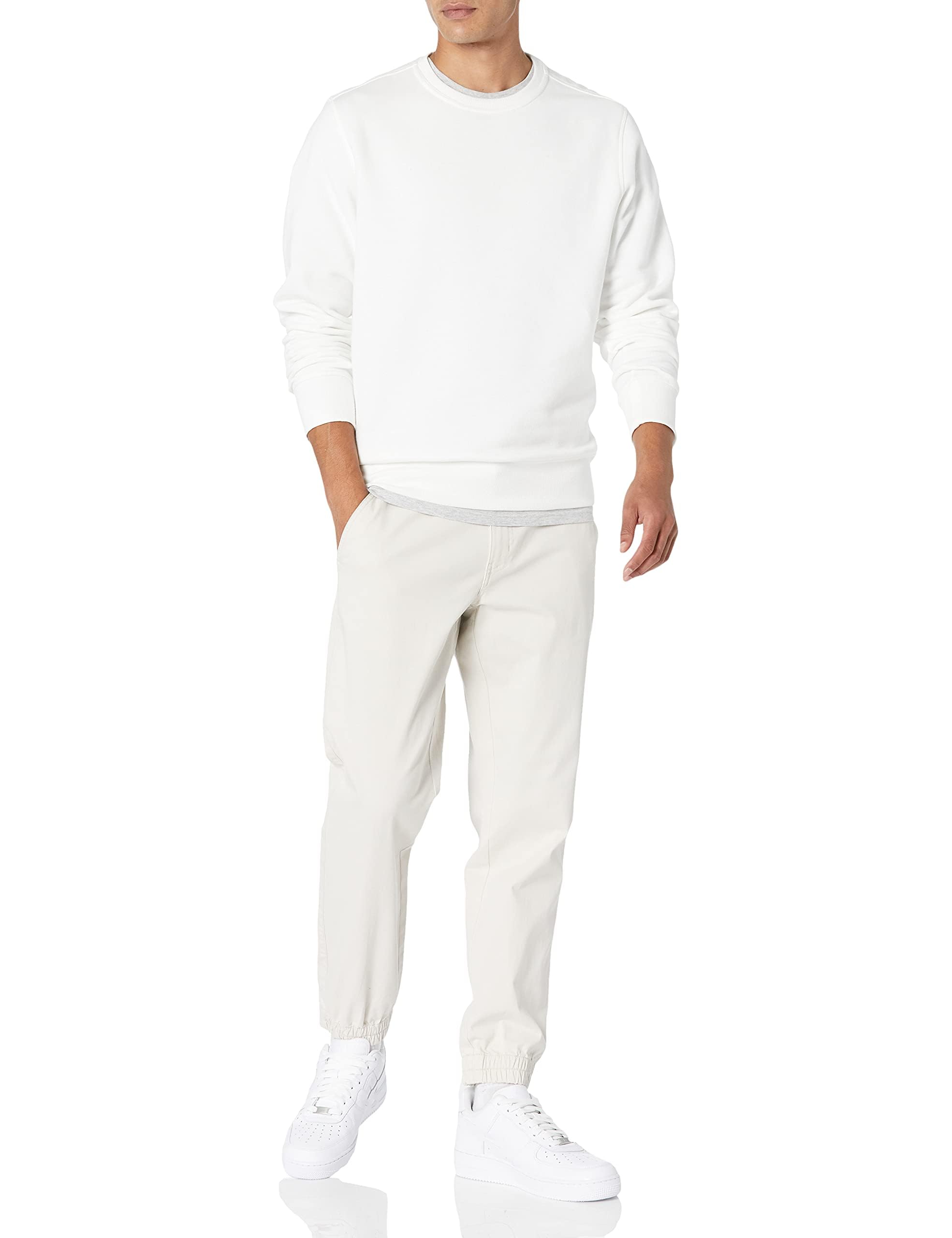 Amazon Essentials Felpa Girocollo in Pile (Disponibile nelle Taglie Big & Tall) Uomo