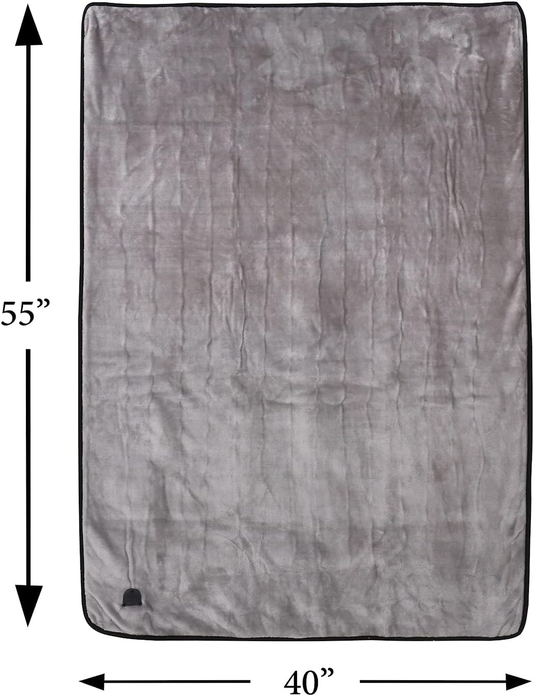 GREAT WORKING TOOLS Heated Car Blanket, 12v Heated Blanket for Car Electric Blanket 12v Washable 3 Heat Settings Auto Shutoff 55" X 40" - Grey : Automotive