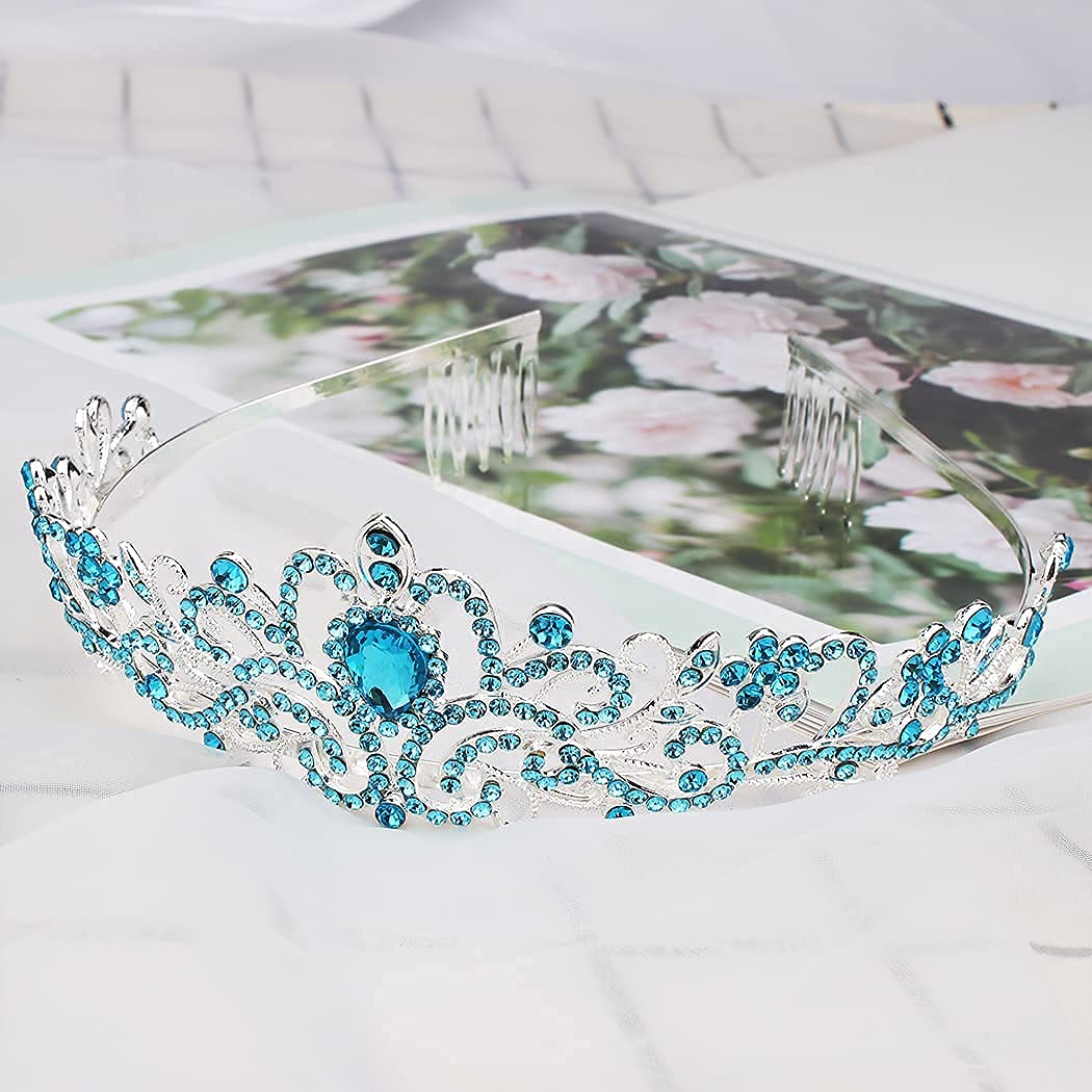 Amazon.com: Didder Silver Tiara Crowns for Women - Girls  display picture 2