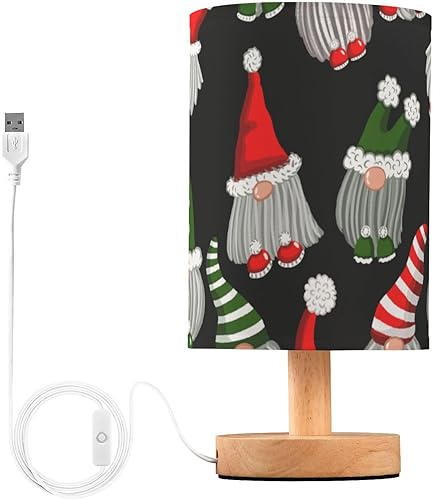 Miniatura 2 de Bedside Lamps Bedside Table Lamps Aesthetic Funny Christmas Scandinavian Gnomes Lamps for Small Spaces Home Office